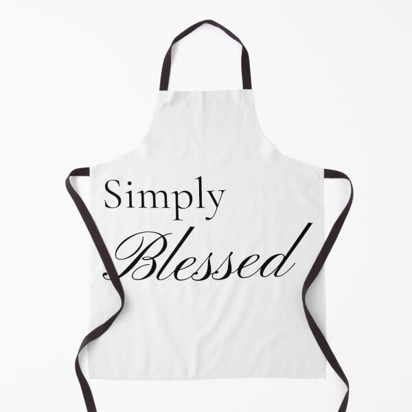 Item preview, Simply blessed, positive self-love calligraphy quote designed and sold by Merchattack.