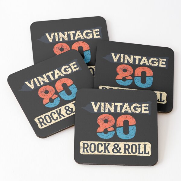 Item preview, Relive the Golden Era of Rock Vintage 1980  designed and sold by Ahtrade.