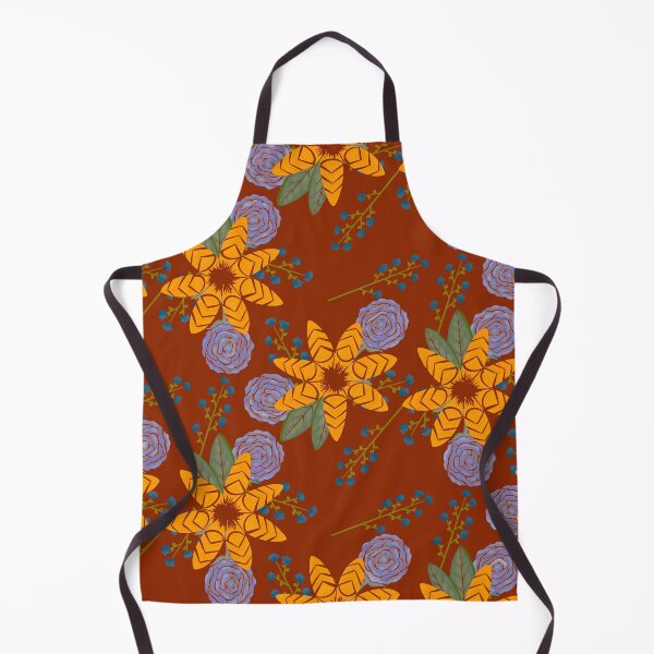 Artikelvorschau, Chevron floral (Rost) entworfen und verkauft von AmberAzbell.