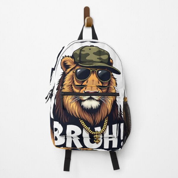 Item preview, Stylish Lion with "BRUH"– Hip-Hop Art designed and sold by Casanova7000.