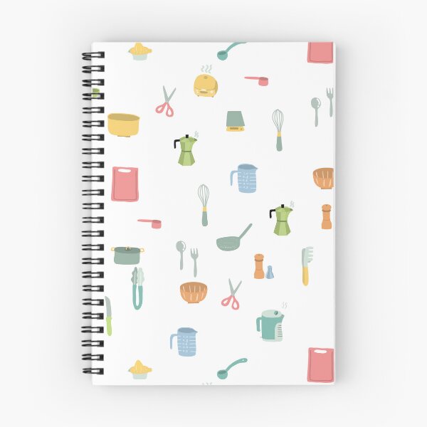 Item preview, Pastel Kitchen Pattern – Cute Cooking Utensils designed and sold by Chigurena.
