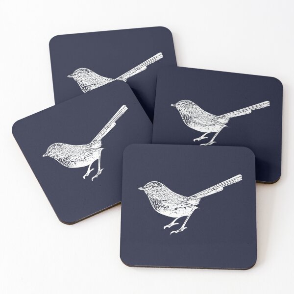 Item preview, Wrentit California Wren White Design  designed and sold by designsasstultd.