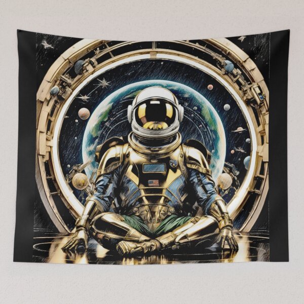 Item preview, The Space & the Astronaut#6 designed and sold by Helios Be. Lavsh.