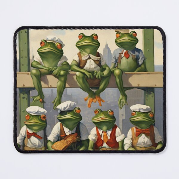 Item preview, Frogs atop a Skyscraper | Version 4 designed and sold by NickWhittleArt.