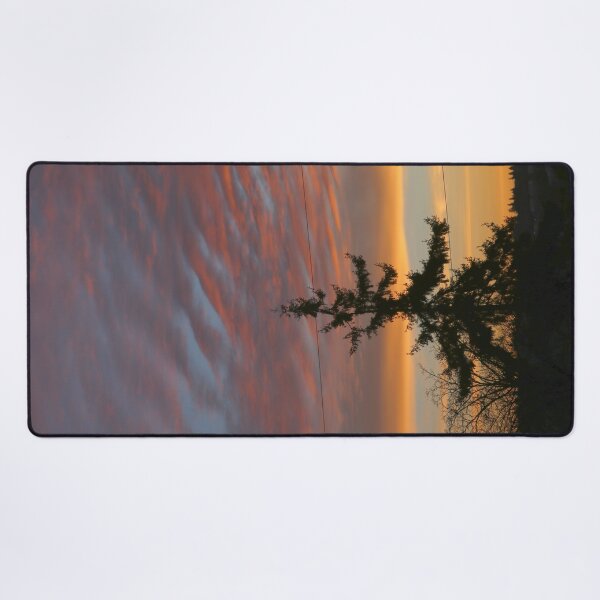 Item preview, A Slice of Bremerton at Dusk Under Altocumulus Clouds designed and sold by jzmurdock.