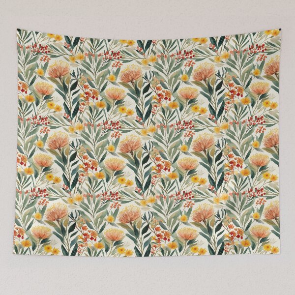 Item preview, Native Australian Flora, Flower, Wild Flowers, Bush Flowers  designed and sold by PapuruDesigns.