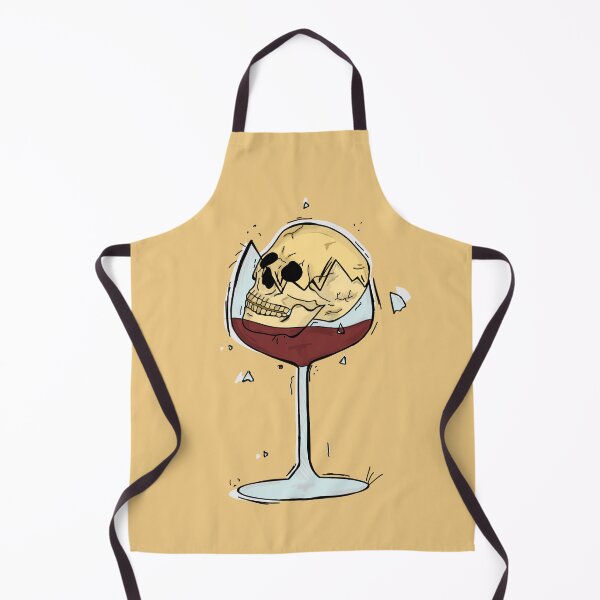Item preview, Skull Wine Glass designed and sold by TeeLabDesign.