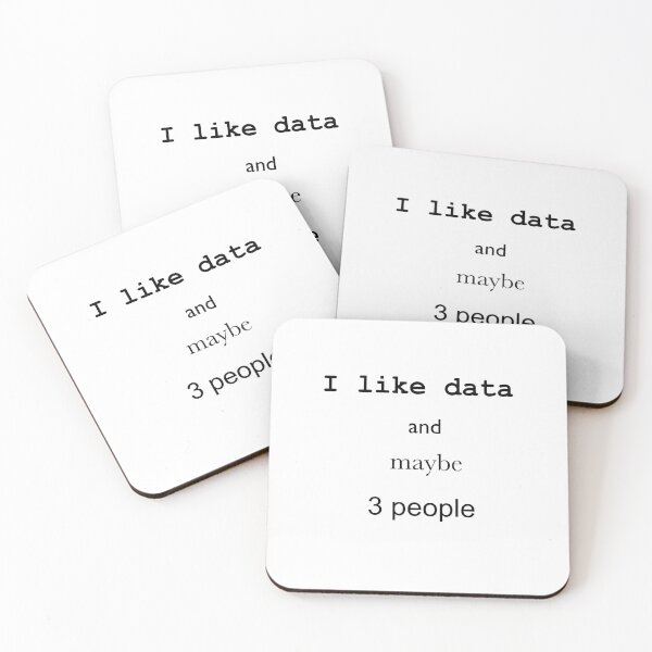 Item preview, I like data and maybe 3 people designed and sold by bdoraz.