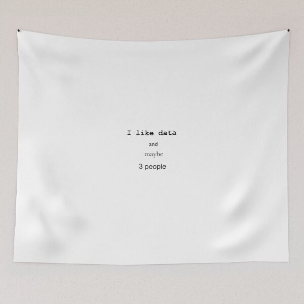 Item preview, I like data and maybe 3 people designed and sold by bdoraz.