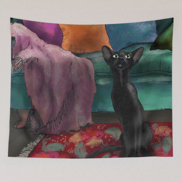 Item preview, cat's afternoon designed and sold by CheeryDaze.