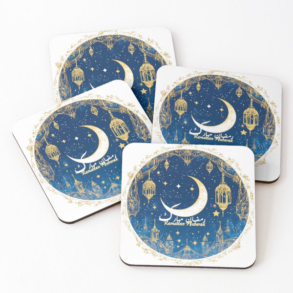 Aperçu de l'œuvre Ramadan Mubarak créée et vendue par 5minArtStudio.