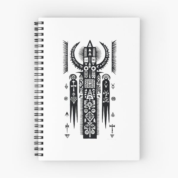 Item preview, Power Totems – Mystical Collection of Colorful Totems designed and sold by MiszungART.