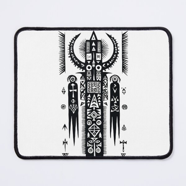 Item preview, Power Totems – Mystical Collection of Colorful Totems designed and sold by MiszungART.