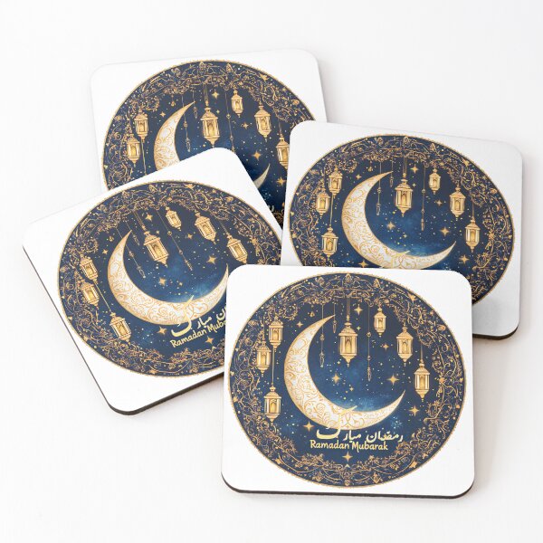 Aperçu de l'œuvre Ramadan Mubarak créée et vendue par 5minArtStudio.