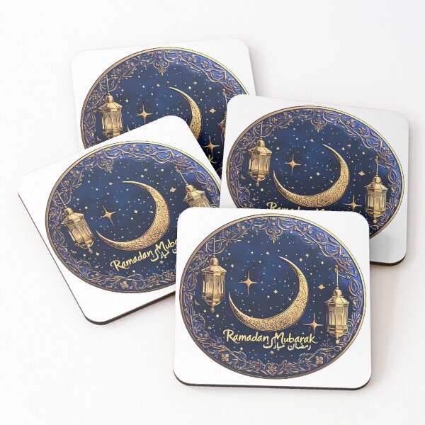 Aperçu de l'œuvre Ramadan Mubarak créée et vendue par 5minArtStudio.