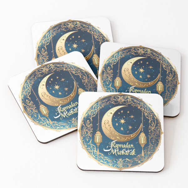 Aperçu de l'œuvre Ramadan Mubarak créée et vendue par 5minArtStudio.