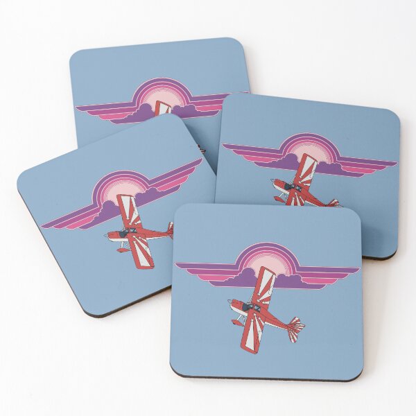 Item preview, Aviation Design Super Decathlon Aircraft Flying at Sunset  designed and sold by skye-studio.