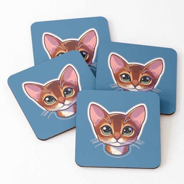 Item preview, Abyssinian Cat Head  designed and sold by ArtistEmbrace.
