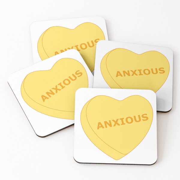 Item preview, Anxious Heart designed and sold by MentallyGhost.