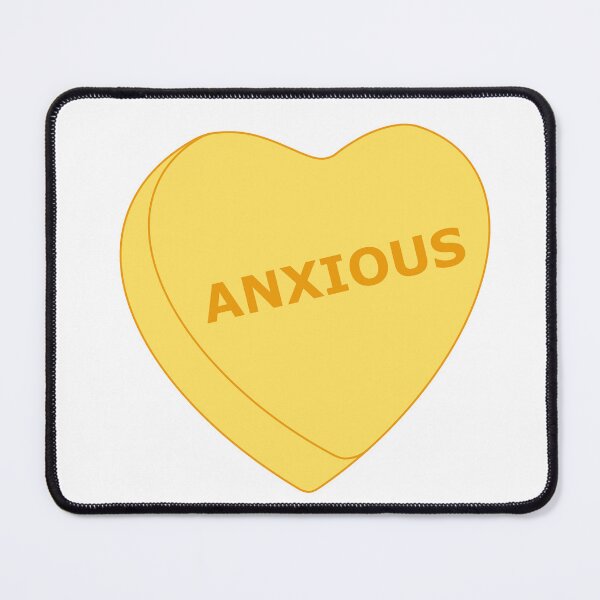 Item preview, Anxious Heart designed and sold by MentallyGhost.