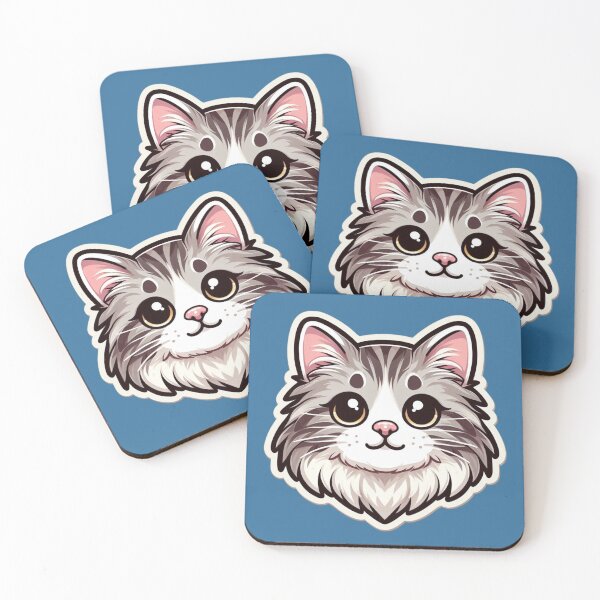 Item preview, American Bobtail Cat Head  designed and sold by ArtistEmbrace.