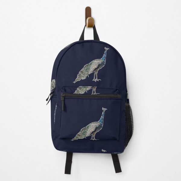 Item preview, Indian Peafowl White Alternate Design designed and sold by designsasstultd.
