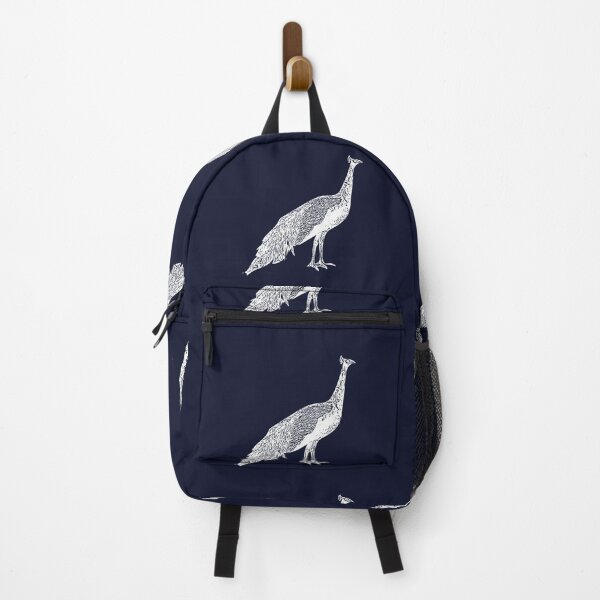 Item preview, Indian Peafowl White Design designed and sold by designsasstultd.