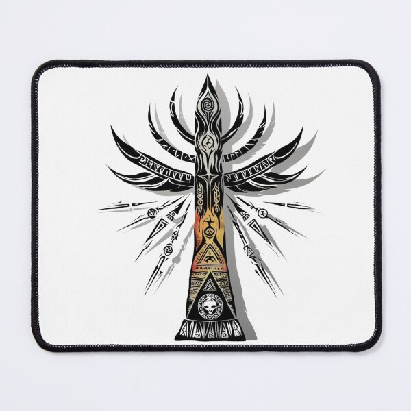 Item preview, Power Totems – Mystical Collection of Colorful Totems designed and sold by MiszungART.