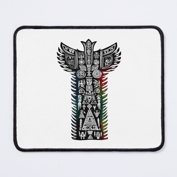 Item preview, Power Totems – Mystical Collection of Colorful Totems designed and sold by MiszungART.