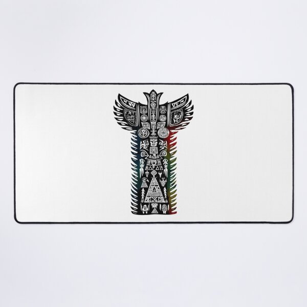 Item preview, Power Totems – Mystical Collection of Colorful Totems designed and sold by MiszungART.