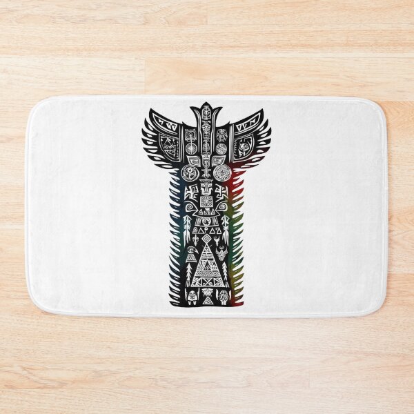 Item preview, Power Totems – Mystical Collection of Colorful Totems designed and sold by MiszungART.