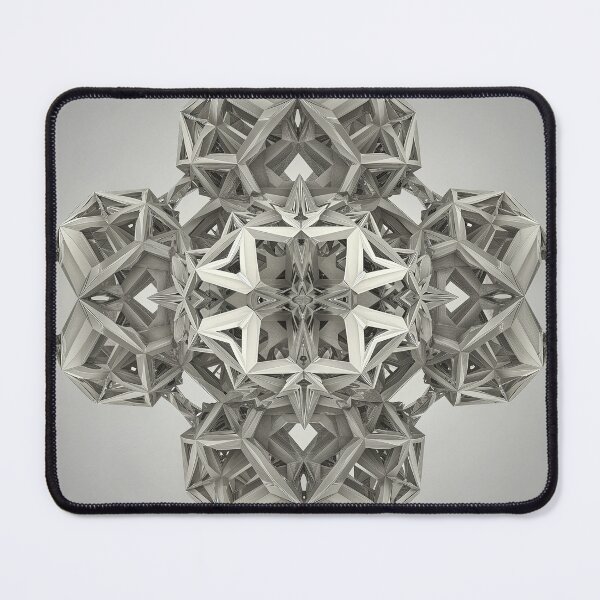 Item preview, Royal Grey Molecule. 3D Geometric. Abstract. Technofashion. designed and sold by BD-LLC.