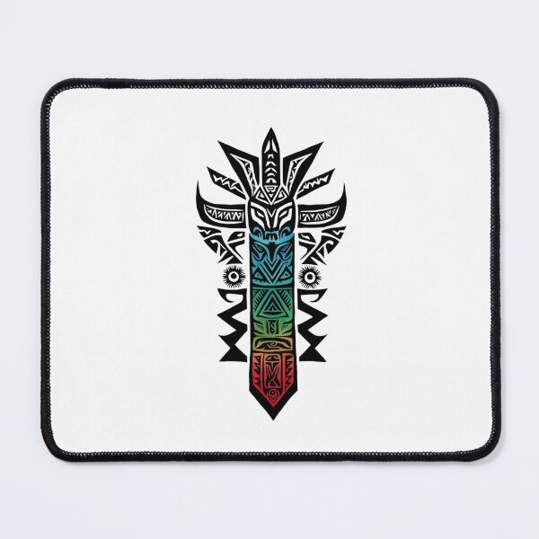 Item preview, Power Totems – Mystical Collection of Colorful Totems designed and sold by MiszungART.