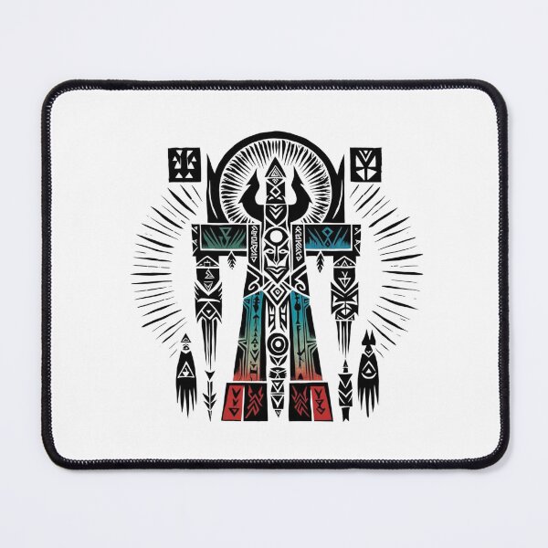 Item preview, Power Totems – Mystical Collection of Colorful Totems designed and sold by MiszungART.
