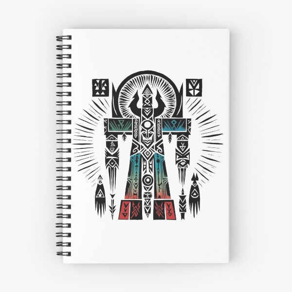 Item preview, Power Totems – Mystical Collection of Colorful Totems designed and sold by MiszungART.