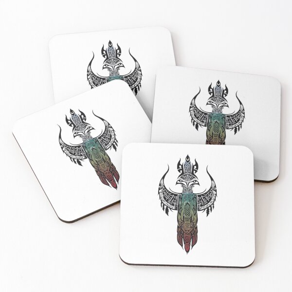 Item preview, Power Totems – Mystical Collection of Colorful Totems designed and sold by MiszungART.