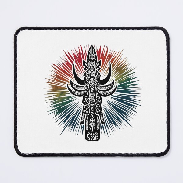 Item preview, Power Totems – Mystical Collection of Colorful Totems designed and sold by MiszungART.