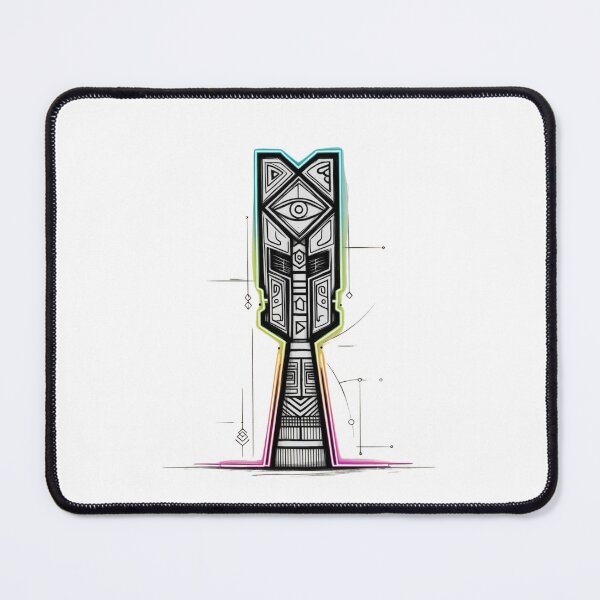 Item preview, Power Totems – Mystical Collection of Colorful Totems designed and sold by MiszungART.