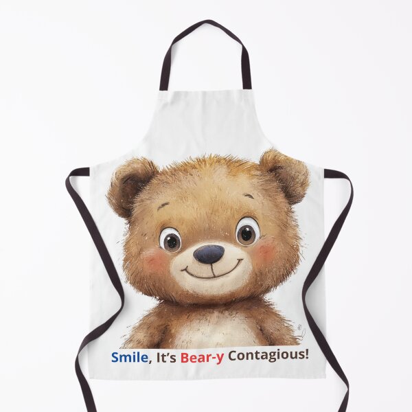 Item preview, Smile, It’s Bear-y Contagious! designed and sold by Darkee1006.