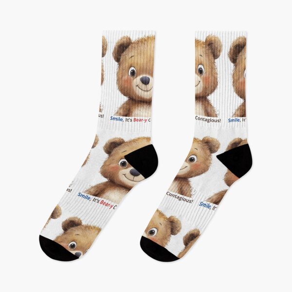 Item preview, Smile, It’s Bear-y Contagious! designed and sold by Darkee1006.