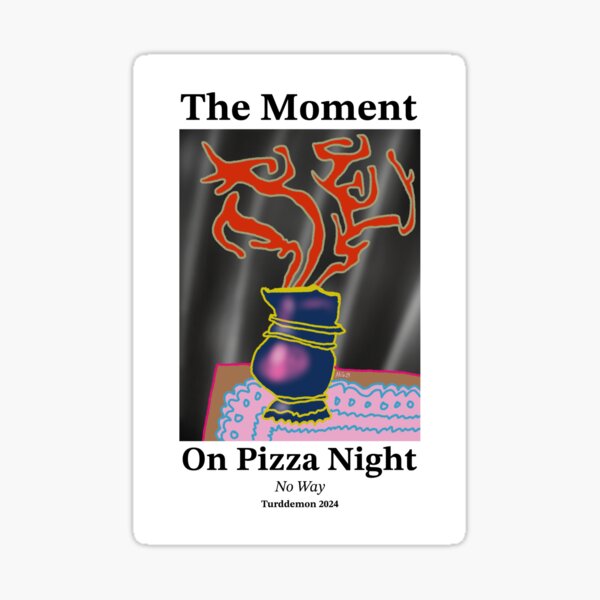 The Moment - still life Sticker
