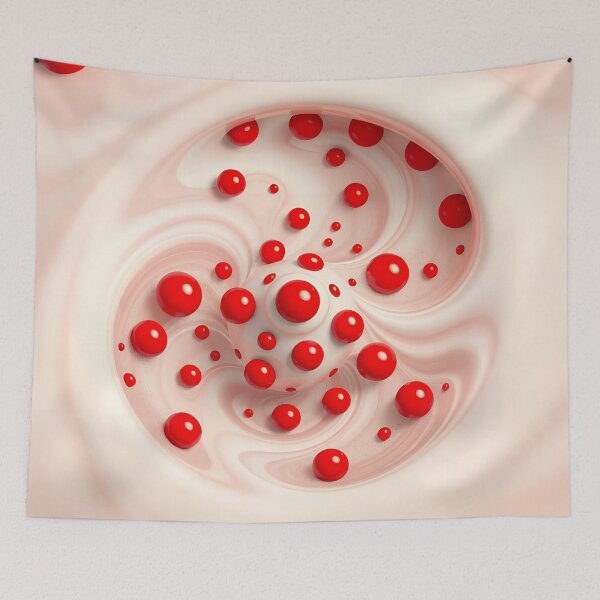 Item preview, Polka Dot Strawberry Creme designed and sold by ChristineDjerf.