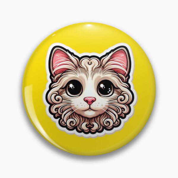 Item preview, American Curl Cat Head  designed and sold by ArtistEmbrace.