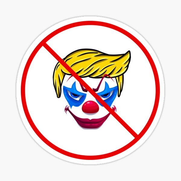 Artikel-Vorschau von Widerstehe dem bösen Clown, designt und verkauft von Cactus & Loon.