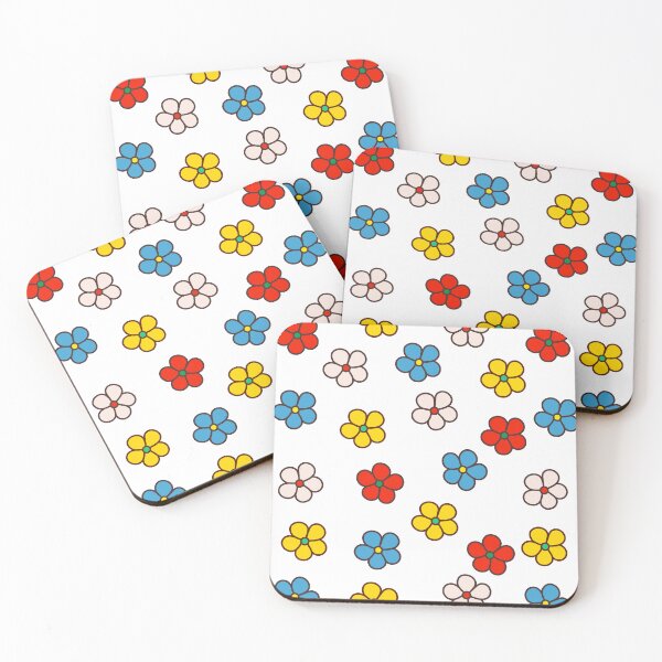 Item preview, Retro Flower Pattern - Colorful 70s Aesthetic designed and sold by taniastyle.