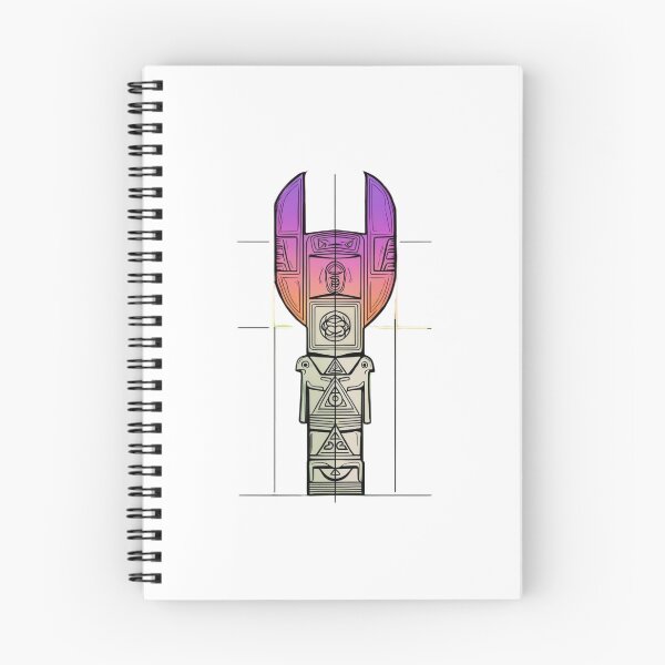 Item preview, Power Totems – Mystical Collection of Colorful Totems designed and sold by MiszungART.