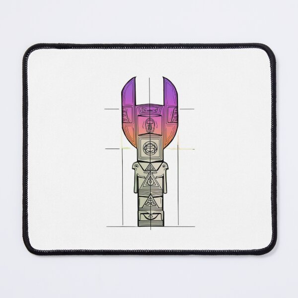 Item preview, Power Totems – Mystical Collection of Colorful Totems designed and sold by MiszungART.
