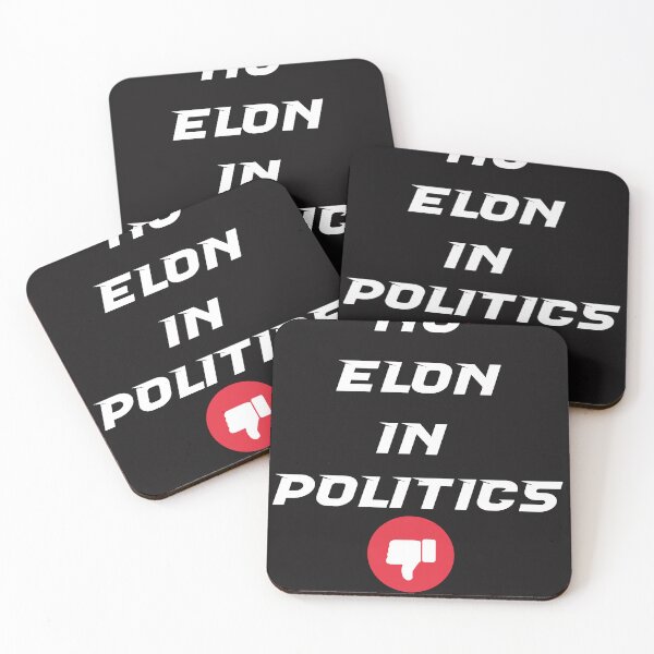 Item preview, No Elon Musk in Politics designed and sold by AImarioart.