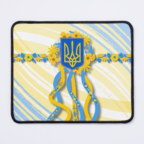 Item preview, Ukrainian Trident & Vinok Design designed and sold by Pines & Starlight.