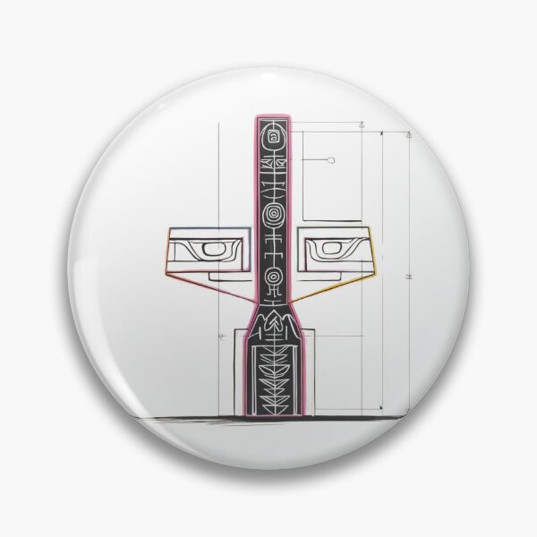 Item preview, Power Totems – Mystical Collection of Colorful Totems designed and sold by MiszungART.
